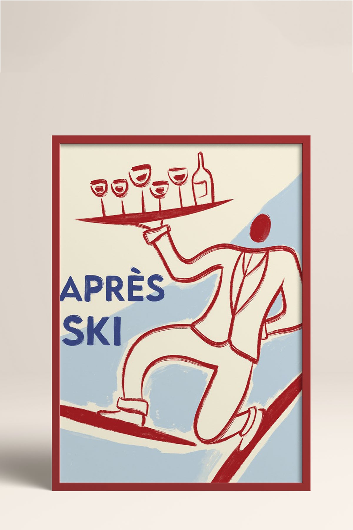 HOMEPACK Ahşap Çerçeveli Tablo Çerçeveli Poster Sanatsal Modern Duvar Dekoru BEK-8303