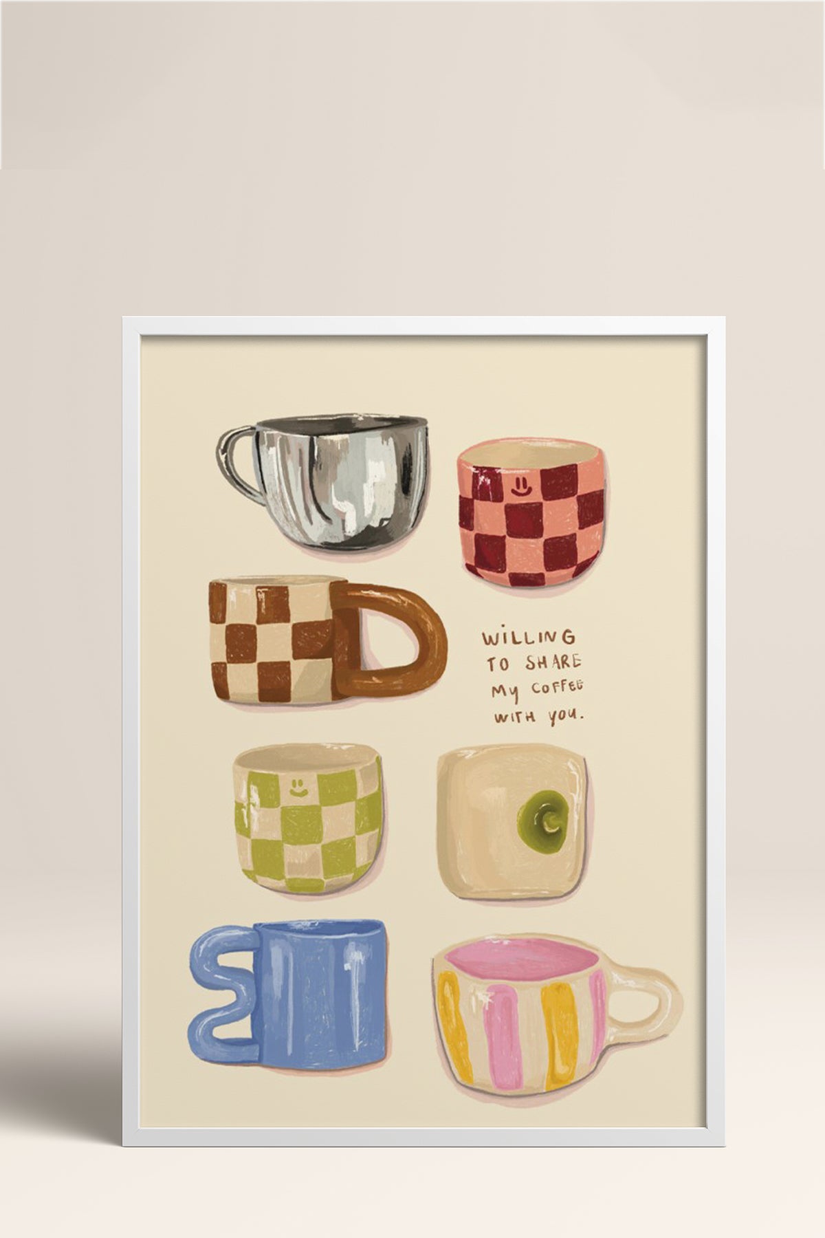 HOMEPACK Ahşap Çerçeveli Tablo Çerçeveli Poster Sanatsal Modern Duvar Dekoru BEK-8304