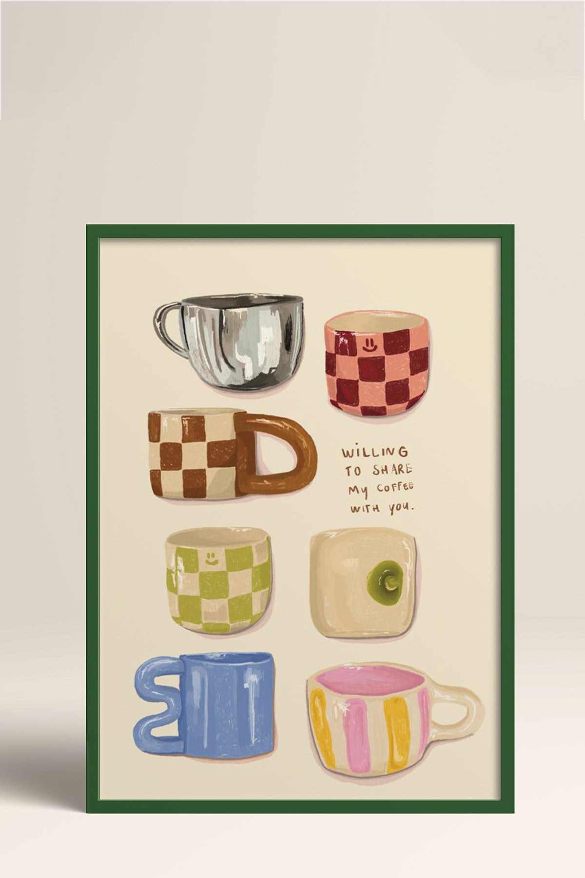 HOMEPACK Ahşap Çerçeveli Tablo Çerçeveli Poster Sanatsal Modern Duvar Dekoru BEK-8304