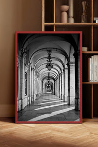 HOMEPACK Ahşap Çerçeveli Tablo Çerçeveli Poster Sanatsal Modern Duvar Dekoru BEK-8305