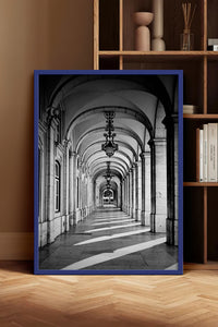 HOMEPACK Ahşap Çerçeveli Tablo Çerçeveli Poster Sanatsal Modern Duvar Dekoru BEK-8305