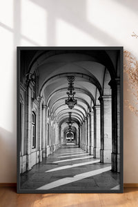 HOMEPACK Ahşap Çerçeveli Tablo Çerçeveli Poster Sanatsal Modern Duvar Dekoru BEK-8305