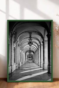 HOMEPACK Ahşap Çerçeveli Tablo Çerçeveli Poster Sanatsal Modern Duvar Dekoru BEK-8305