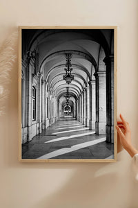 HOMEPACK Ahşap Çerçeveli Tablo Çerçeveli Poster Sanatsal Modern Duvar Dekoru BEK-8305