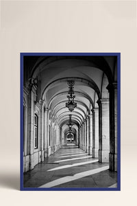 HOMEPACK Ahşap Çerçeveli Tablo Çerçeveli Poster Sanatsal Modern Duvar Dekoru BEK-8305