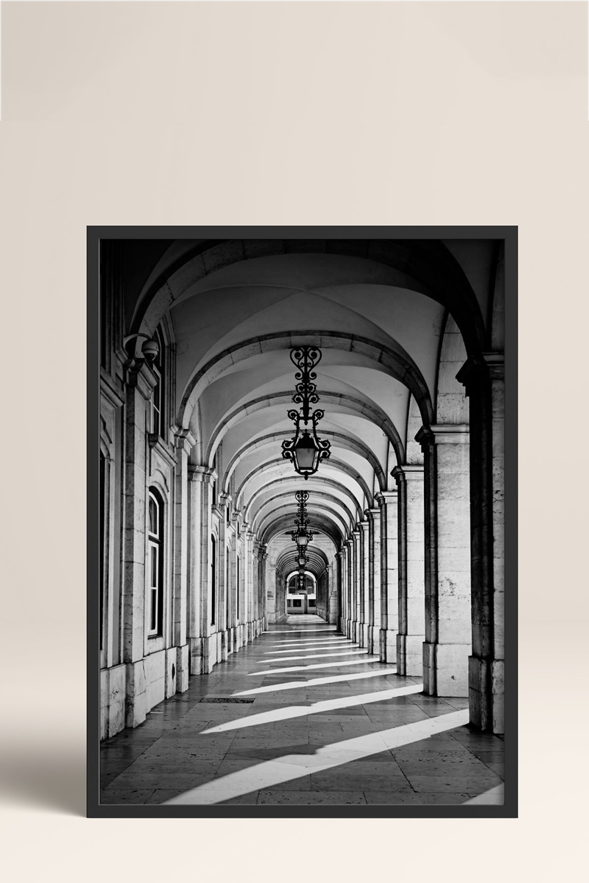 HOMEPACK Ahşap Çerçeveli Tablo Çerçeveli Poster Sanatsal Modern Duvar Dekoru BEK-8305