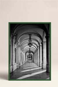 HOMEPACK Ahşap Çerçeveli Tablo Çerçeveli Poster Sanatsal Modern Duvar Dekoru BEK-8305