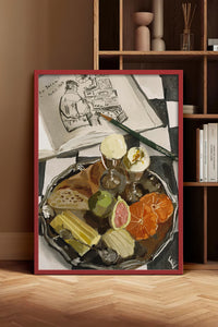 HOMEPACK Ahşap Çerçeveli Tablo Çerçeveli Poster Sanatsal Modern Duvar Dekoru BEK-8306