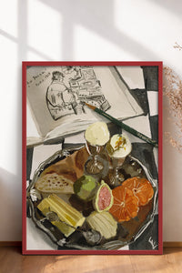 HOMEPACK Ahşap Çerçeveli Tablo Çerçeveli Poster Sanatsal Modern Duvar Dekoru BEK-8306