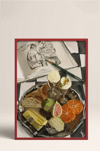 HOMEPACK Ahşap Çerçeveli Tablo Çerçeveli Poster Sanatsal Modern Duvar Dekoru BEK-8306