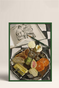 HOMEPACK Ahşap Çerçeveli Tablo Çerçeveli Poster Sanatsal Modern Duvar Dekoru BEK-8306