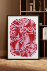 HOMEPACK Ahşap Çerçeveli Tablo Çerçeveli Poster Sanatsal Modern Duvar Dekoru BEK-8307