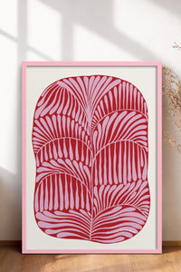 HOMEPACK Ahşap Çerçeveli Tablo Çerçeveli Poster Sanatsal Modern Duvar Dekoru BEK-8307