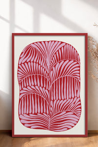 HOMEPACK Ahşap Çerçeveli Tablo Çerçeveli Poster Sanatsal Modern Duvar Dekoru BEK-8307