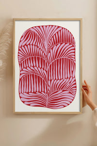 HOMEPACK Ahşap Çerçeveli Tablo Çerçeveli Poster Sanatsal Modern Duvar Dekoru BEK-8307