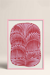 HOMEPACK Ahşap Çerçeveli Tablo Çerçeveli Poster Sanatsal Modern Duvar Dekoru BEK-8307