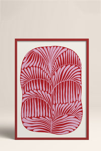 HOMEPACK Ahşap Çerçeveli Tablo Çerçeveli Poster Sanatsal Modern Duvar Dekoru BEK-8307