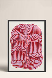 HOMEPACK Ahşap Çerçeveli Tablo Çerçeveli Poster Sanatsal Modern Duvar Dekoru BEK-8307