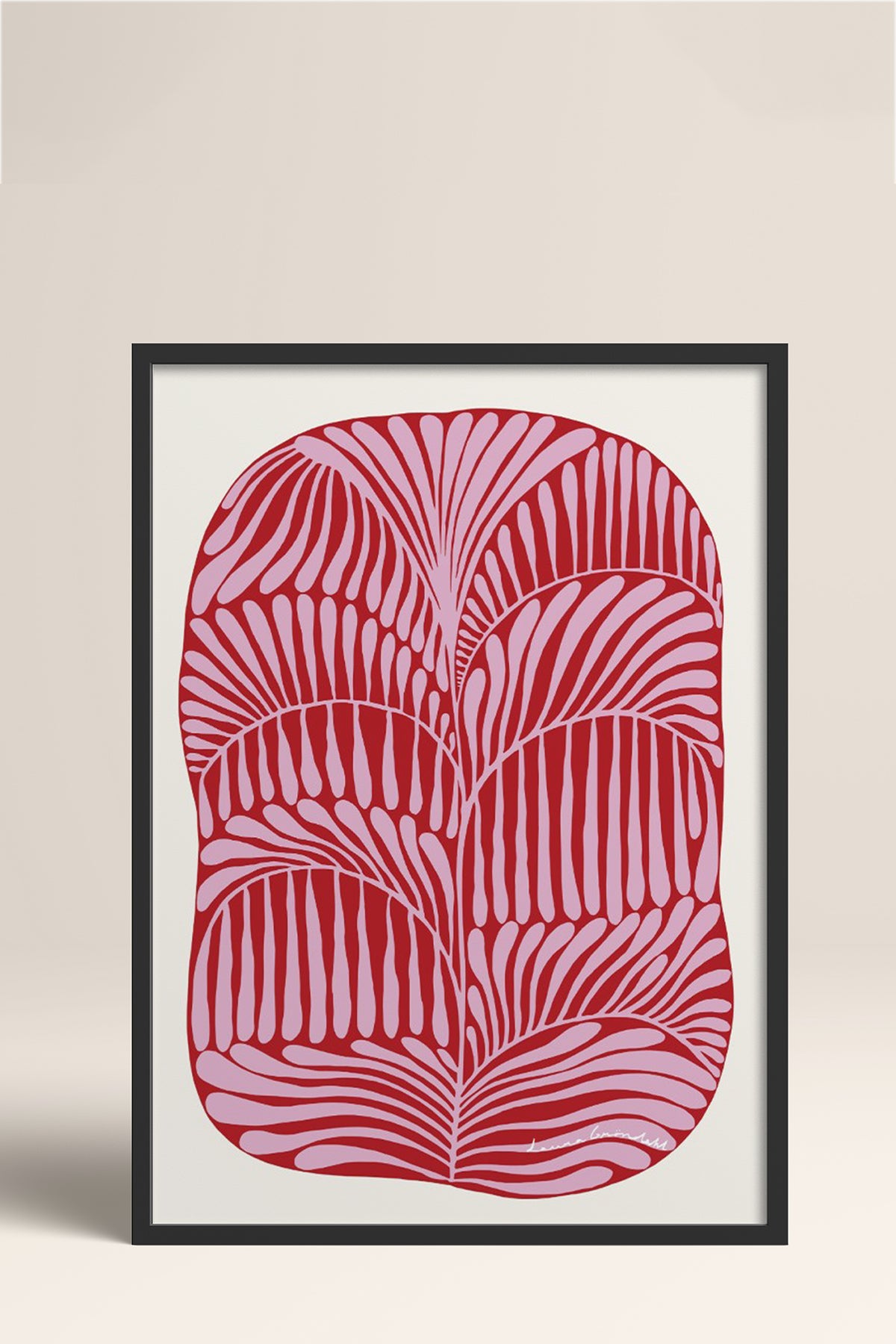 HOMEPACK Ahşap Çerçeveli Tablo Çerçeveli Poster Sanatsal Modern Duvar Dekoru BEK-8307