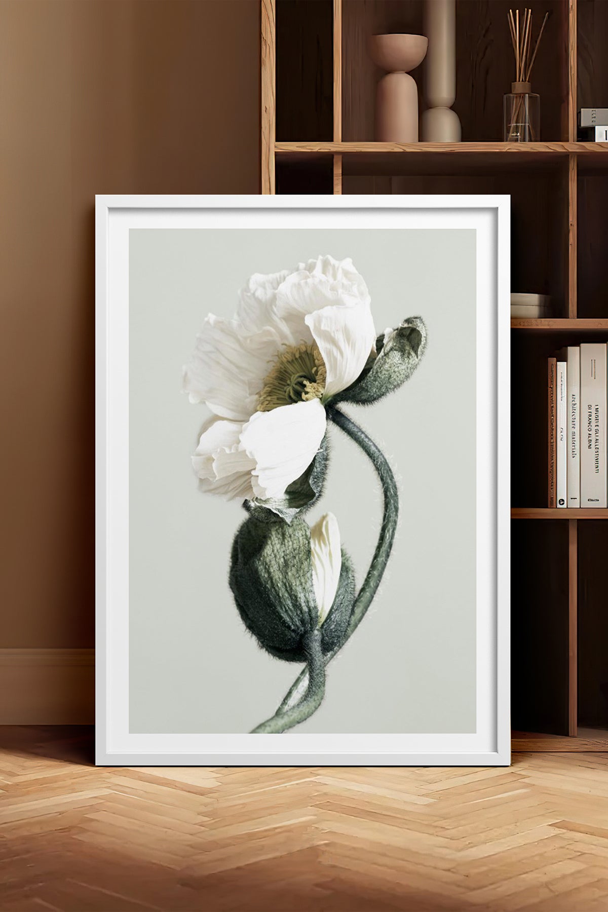 HOMEPACK Ahşap Çerçeveli Tablo Çerçeveli Poster Sanatsal Modern Duvar Dekoru BEK-8308