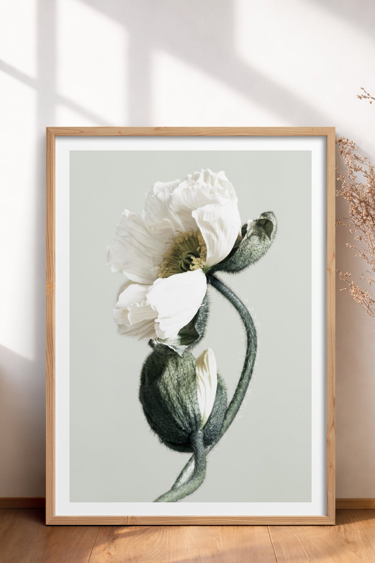 HOMEPACK Ahşap Çerçeveli Tablo Çerçeveli Poster Sanatsal Modern Duvar Dekoru BEK-8308