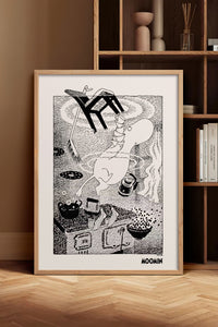 HOMEPACK Ahşap Çerçeveli Tablo Çerçeveli Poster Sanatsal Modern Duvar Dekoru BEK-8309