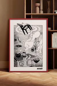 HOMEPACK Ahşap Çerçeveli Tablo Çerçeveli Poster Sanatsal Modern Duvar Dekoru BEK-8309