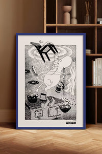HOMEPACK Ahşap Çerçeveli Tablo Çerçeveli Poster Sanatsal Modern Duvar Dekoru BEK-8309