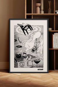 HOMEPACK Ahşap Çerçeveli Tablo Çerçeveli Poster Sanatsal Modern Duvar Dekoru BEK-8309