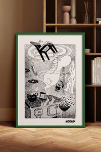 HOMEPACK Ahşap Çerçeveli Tablo Çerçeveli Poster Sanatsal Modern Duvar Dekoru BEK-8309