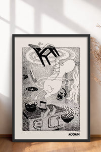 HOMEPACK Ahşap Çerçeveli Tablo Çerçeveli Poster Sanatsal Modern Duvar Dekoru BEK-8309