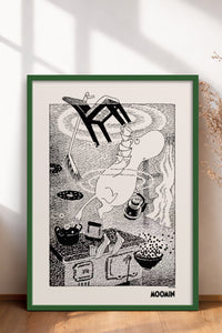 HOMEPACK Ahşap Çerçeveli Tablo Çerçeveli Poster Sanatsal Modern Duvar Dekoru BEK-8309