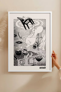 HOMEPACK Ahşap Çerçeveli Tablo Çerçeveli Poster Sanatsal Modern Duvar Dekoru BEK-8309