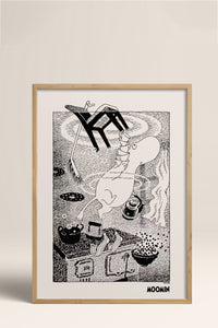 HOMEPACK Ahşap Çerçeveli Tablo Çerçeveli Poster Sanatsal Modern Duvar Dekoru BEK-8309