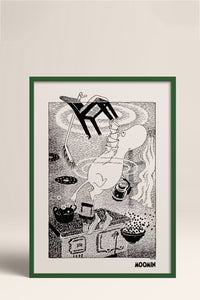 HOMEPACK Ahşap Çerçeveli Tablo Çerçeveli Poster Sanatsal Modern Duvar Dekoru BEK-8309