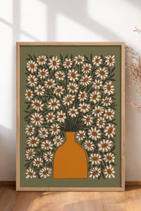 HOMEPACK Ahşap Çerçeveli Tablo Çerçeveli Poster Sanatsal Modern Duvar Dekoru BEK-8313