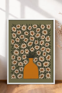 HOMEPACK Ahşap Çerçeveli Tablo Çerçeveli Poster Sanatsal Modern Duvar Dekoru BEK-8313
