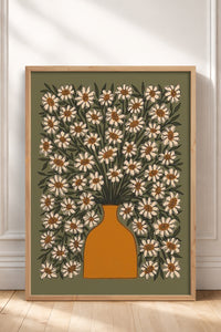 HOMEPACK Ahşap Çerçeveli Tablo Çerçeveli Poster Sanatsal Modern Duvar Dekoru BEK-8313