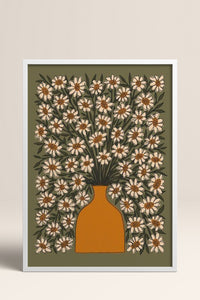 HOMEPACK Ahşap Çerçeveli Tablo Çerçeveli Poster Sanatsal Modern Duvar Dekoru BEK-8313