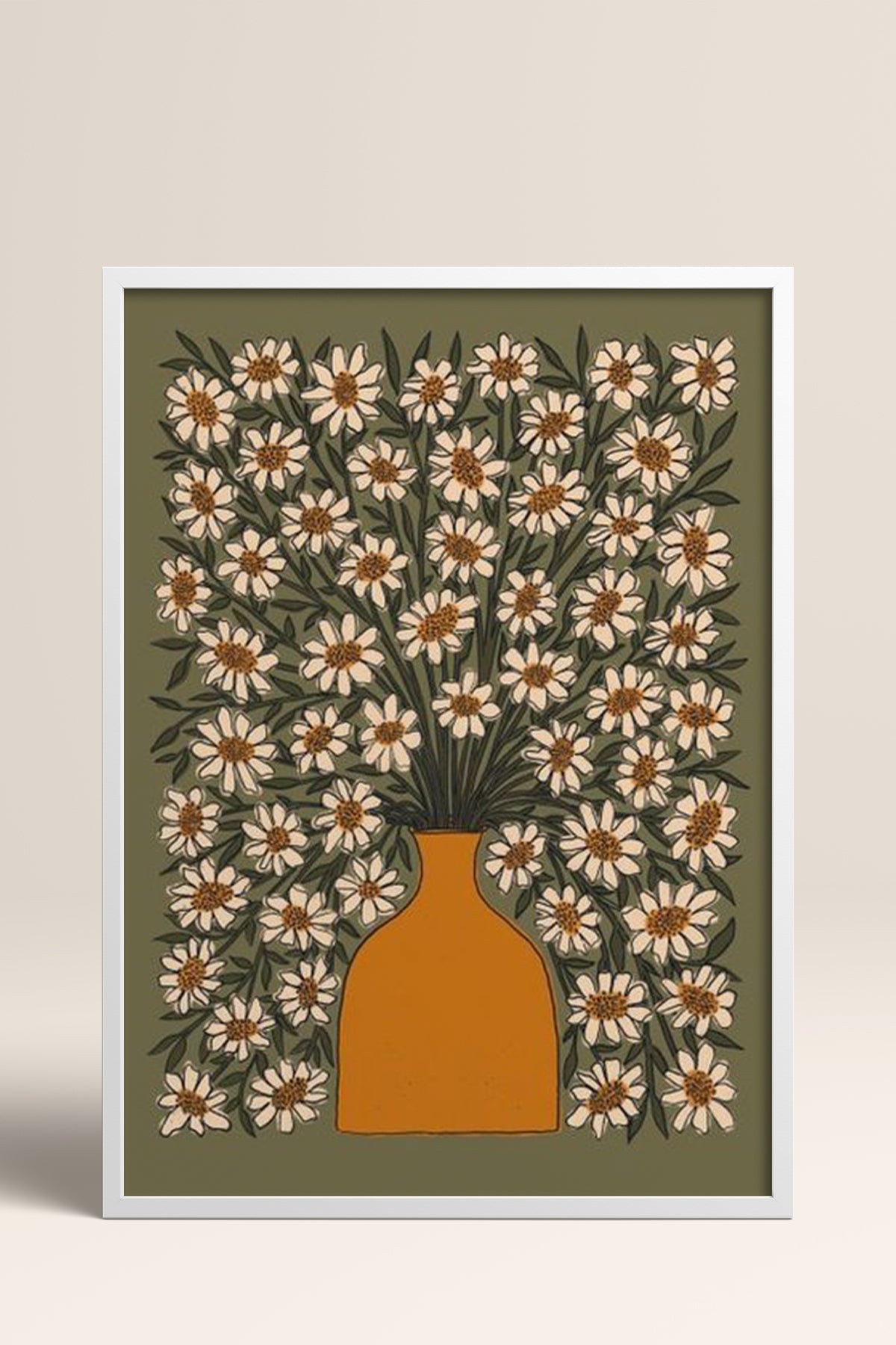 HOMEPACK Ahşap Çerçeveli Tablo Çerçeveli Poster Sanatsal Modern Duvar Dekoru BEK-8313