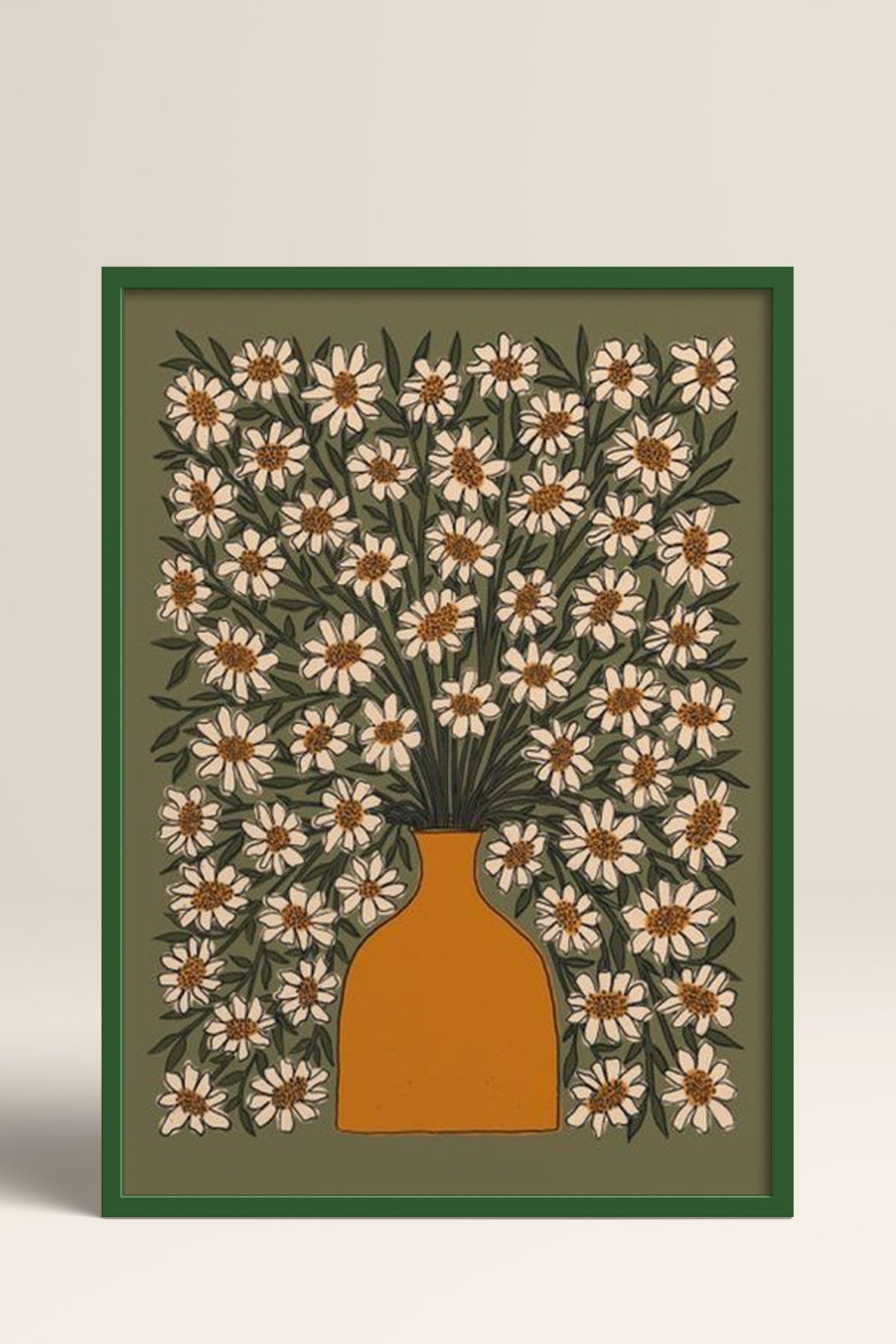 HOMEPACK Ahşap Çerçeveli Tablo Çerçeveli Poster Sanatsal Modern Duvar Dekoru BEK-8313