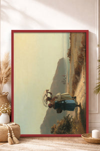 HOMEPACK Ahşap Çerçeveli Tablo Çerçeveli Poster Sanatsal Modern Duvar Dekoru BEK-8314