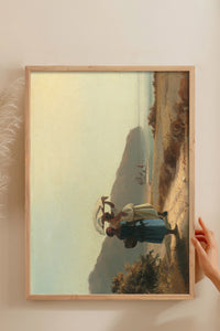 HOMEPACK Ahşap Çerçeveli Tablo Çerçeveli Poster Sanatsal Modern Duvar Dekoru BEK-8314