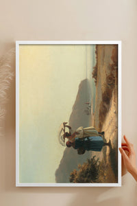 HOMEPACK Ahşap Çerçeveli Tablo Çerçeveli Poster Sanatsal Modern Duvar Dekoru BEK-8314