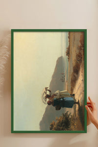 HOMEPACK Ahşap Çerçeveli Tablo Çerçeveli Poster Sanatsal Modern Duvar Dekoru BEK-8314