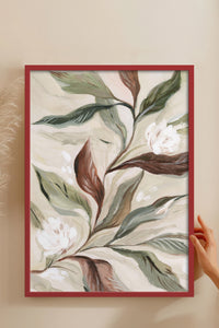 HOMEPACK Ahşap Çerçeveli Tablo Çerçeveli Poster Sanatsal Modern Duvar Dekoru BEK-8316