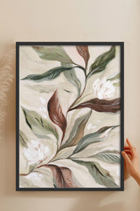 HOMEPACK Ahşap Çerçeveli Tablo Çerçeveli Poster Sanatsal Modern Duvar Dekoru BEK-8316