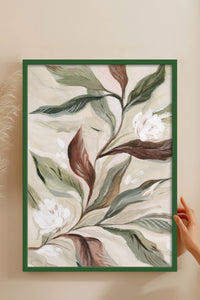 HOMEPACK Ahşap Çerçeveli Tablo Çerçeveli Poster Sanatsal Modern Duvar Dekoru BEK-8316