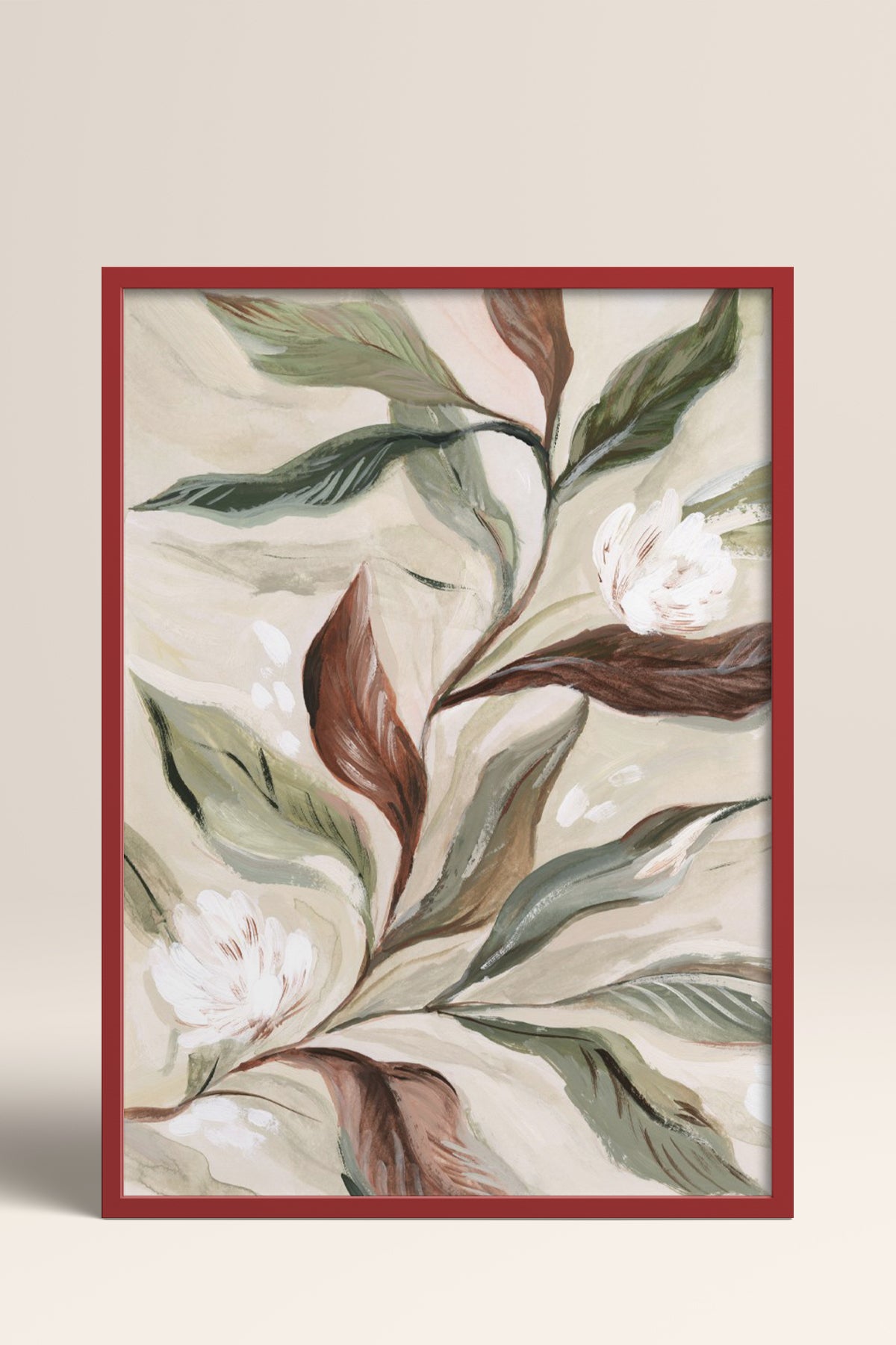 HOMEPACK Ahşap Çerçeveli Tablo Çerçeveli Poster Sanatsal Modern Duvar Dekoru BEK-8316