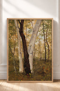 HOMEPACK Ahşap Çerçeveli Tablo Çerçeveli Poster Sanatsal Modern Duvar Dekoru BEK-8317